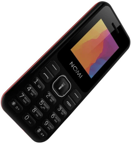 Мобильный телефон Nomi i1880 Black-Red UA - Фото 5 Мобильный телефон Nomi i1880 Black-Red UA - изображение 5