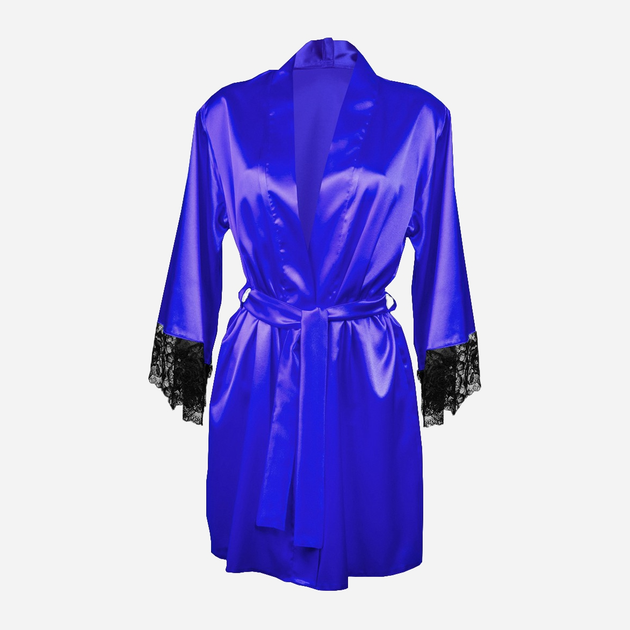 Podomka DKaren Housecoat Adelaide XS Blue (5903251397569) - obraz 1