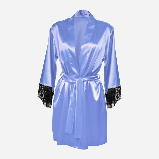 Халат жіночий DKaren Housecoat Adelaide L Light Blue (5903251397231) - зображення 1