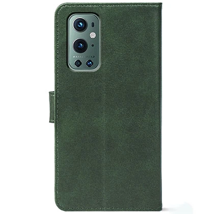 Чохол-книжка Crazy Horse Clasic для OnePlus 9 Pro Dark Green (Front) (49930) - зображення 3