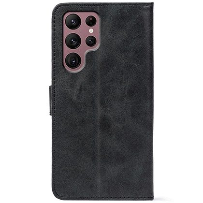 Чохол-книжка Crazy Horse Clasic Samsung Galaxy S22 Ultra (S908) Grafit (Front) (49580) - Фото 3 Чохол-книжка Crazy Horse Clasic Samsung Galaxy S22 Ultra (S908) Grafit (Front) (49580) - зображення 3