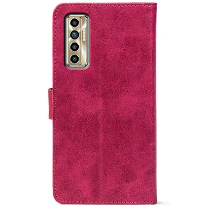 Чохол-книжка Crazy Horse Clasic для Tecno Camon 17P Magenta (Front) (49690) - Фото 3 Чохол-книжка Crazy Horse Clasic для Tecno Camon 17P Magenta (Front) (49690) - изображение 3