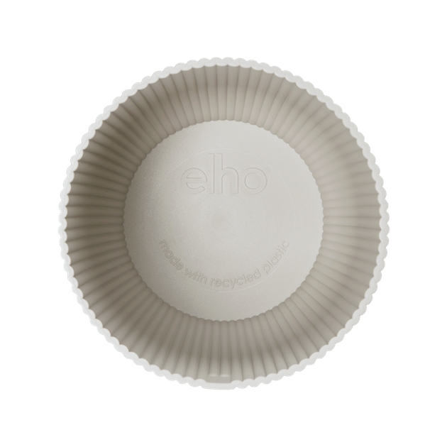Вазон ELHO vibes fold round круглий білий пластиковий 16см (481001) - изображение 6