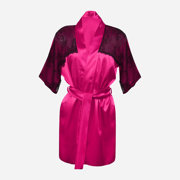 Podomka DKaren Housecoat Barbara L Dark Pink (5903251395664) - obraz 1