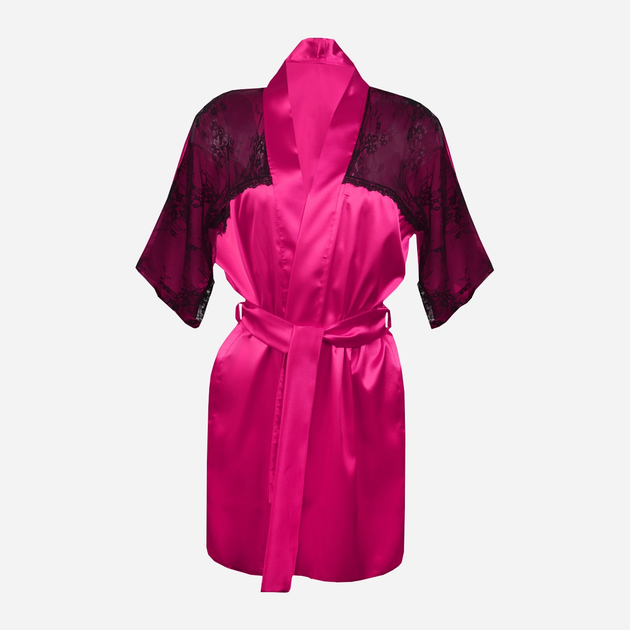 Халат жіночий DKaren Housecoat Barbara XL Dark Pink (5903251395671) - зображення 1