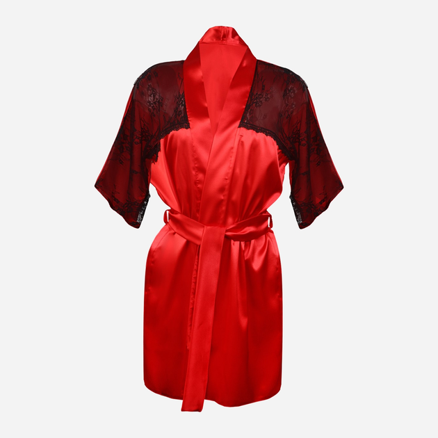 Podomka DKaren Housecoat Barbara XL Red (5903251395619) - obraz 1