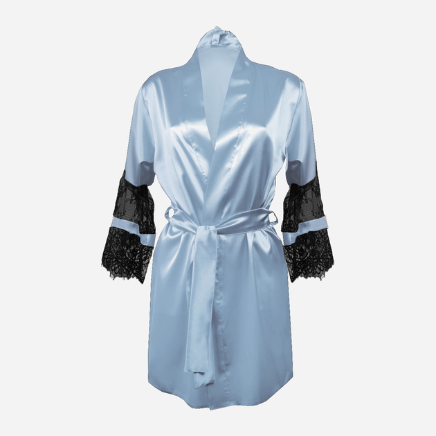 Podomka DKaren Housecoat Beatrice S Light Blue (5903251396548) - obraz 1