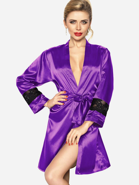 Халат жіночий DKaren Housecoat Betty S Violet (5902230059412) - зображення 1