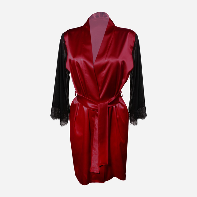 Халат жіночий DKaren Housecoat Bonnie XS Crimson (5903251384194) - зображення 1