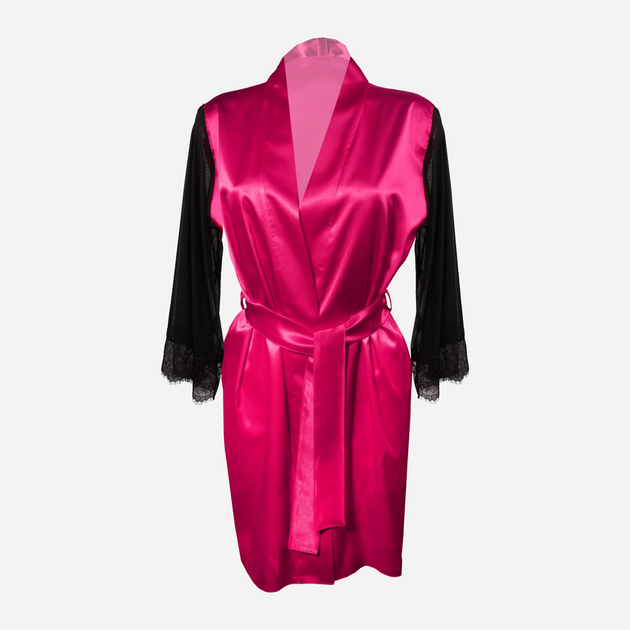 Халат жіночий DKaren Housecoat Bonnie 2XL Dark Pink (5903251385023) - зображення 1