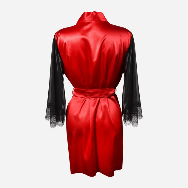 Халат жіночий DKaren Housecoat Bonnie M Red (5903251384095) - зображення 2