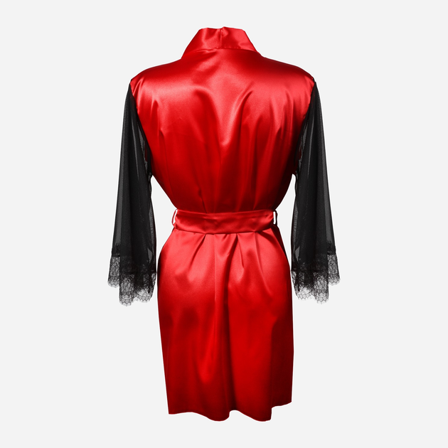 Халат жіночий DKaren Housecoat Bonnie 2XL Red (5903251384125) - зображення 2