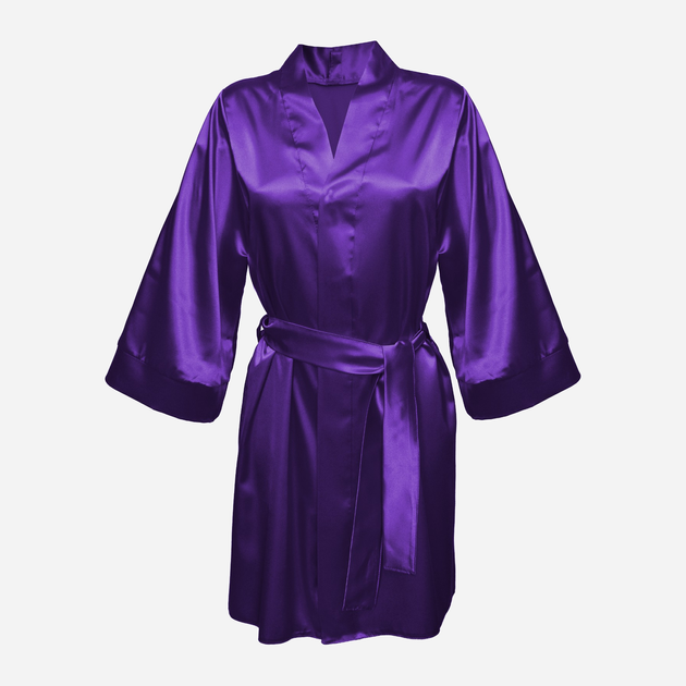 Халат жіночий DKaren Housecoat Candy XS Violet (5902686590958) - зображення 1