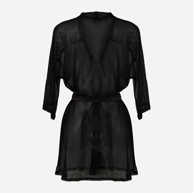 Халат жіночий DKaren Housecoat Costance S Black (5903251394384) - зображення 2