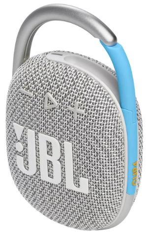 Блютус Портативна акустика JBL Clip 4 Eco White (JBLCLIP4ECOWHT) - изображение 4