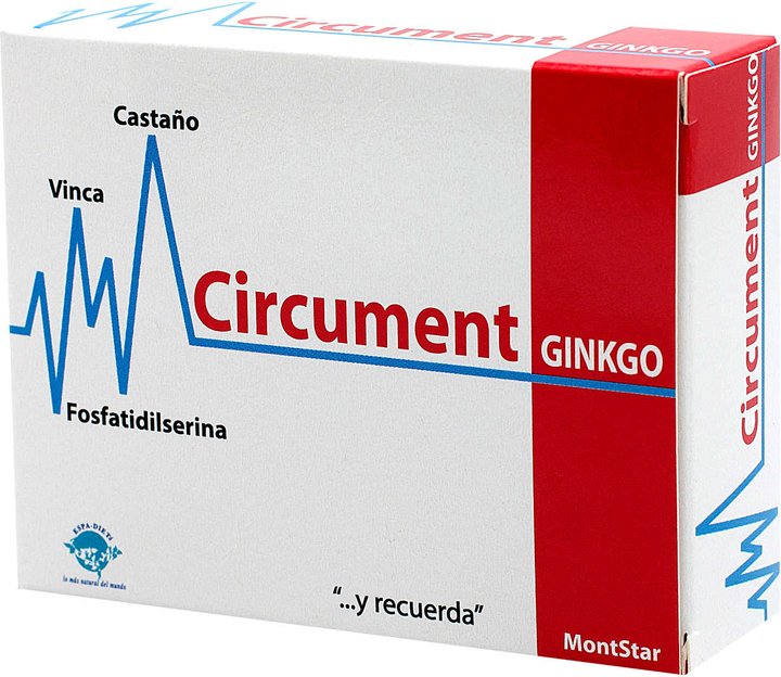 Suplement diety Montstar Circument Ginkgo 504 mg 45 kapsułek (8436021826879) - obraz 1
