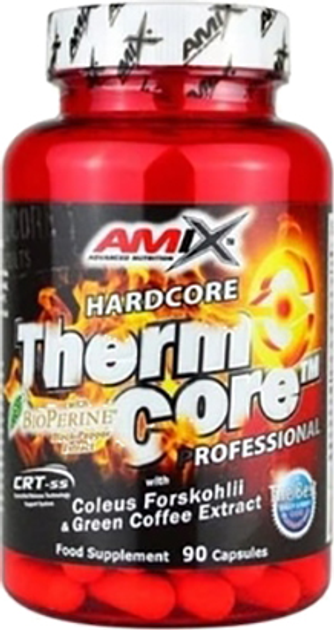 Spalacz tłuszczu Amix Thermocore Professional Box 90 kapsułek (8594159533998) - obraz 1
