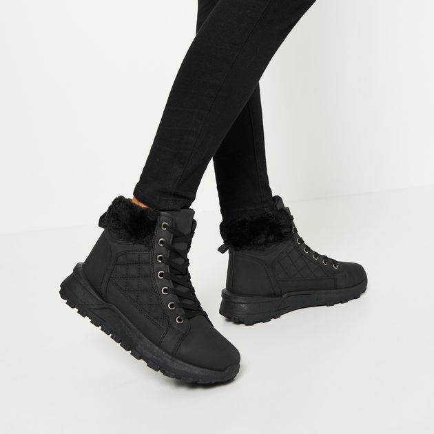 Женские ботинки низкие Sprox Norway Originals B896470 38 25.3 см Черные ...