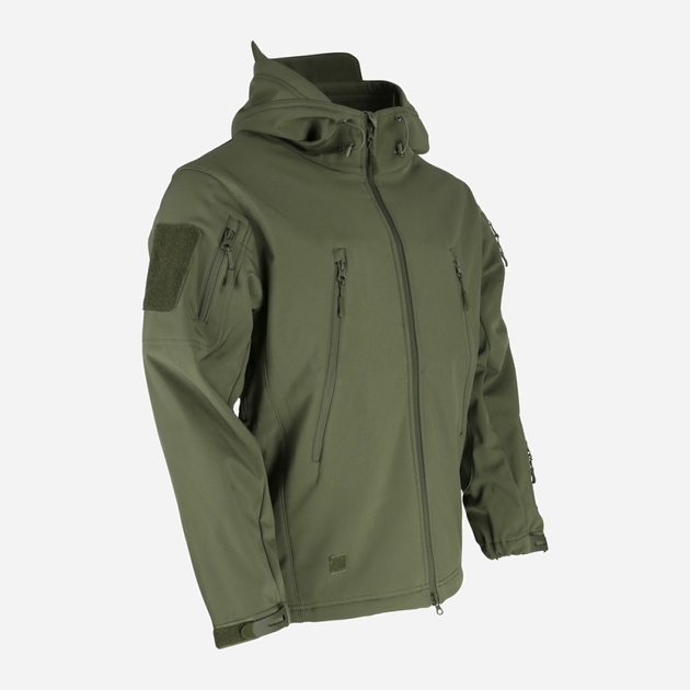 Куртка тактическая Kombat UK Patriot Soft Shell Jacket XXL Оливковая (kb-pssj-olgr-xxl) - изображение 1