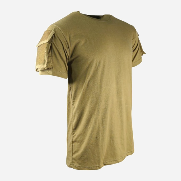 Тактическая футболка Kombat UK TACTICAL T-SHIRT S Койот (kb-tts-coy-s) - изображение 2