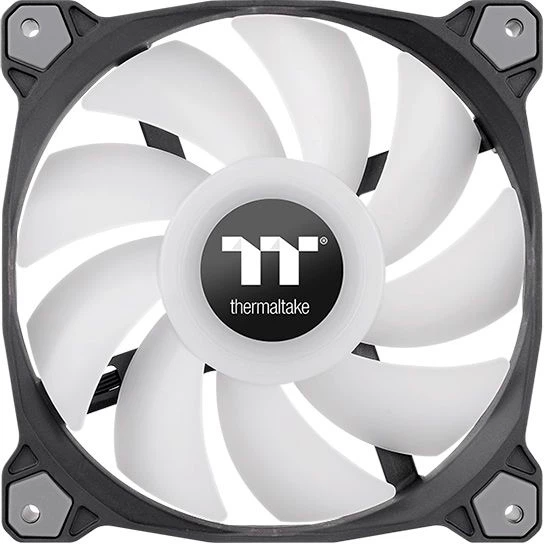 Wentylator chłodnicy Thermaltake Pure Duo 12 ARGB Sync Radiator Fan (2-Fan Pack)-Black (CL-F115-PL12SW-A) - obraz 2