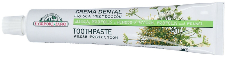 Pasta do zębów Corpore Sano Fresh Protection Myrrh, propolis i koper włoski 75 ml (8414002862245) - obraz 1