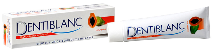 Pasta do zębów Dentiblanc Papaya 100 ml (8470001609199) - obraz 1