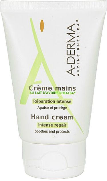 Крем для рук A-Derma Intensive Repairing Hand Cream 50 мл (3282779000444) - зображення 1