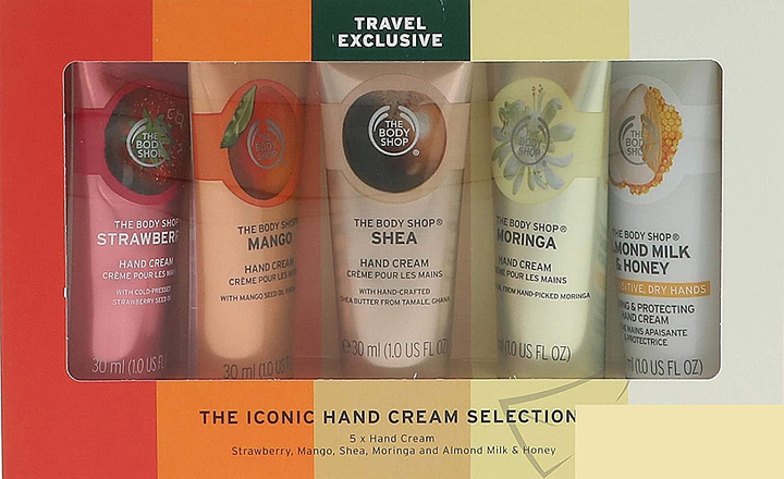 Набір The Body Shop The Iconic Hand Cream Selection 5х30 мл (5028197917487) - зображення 1
