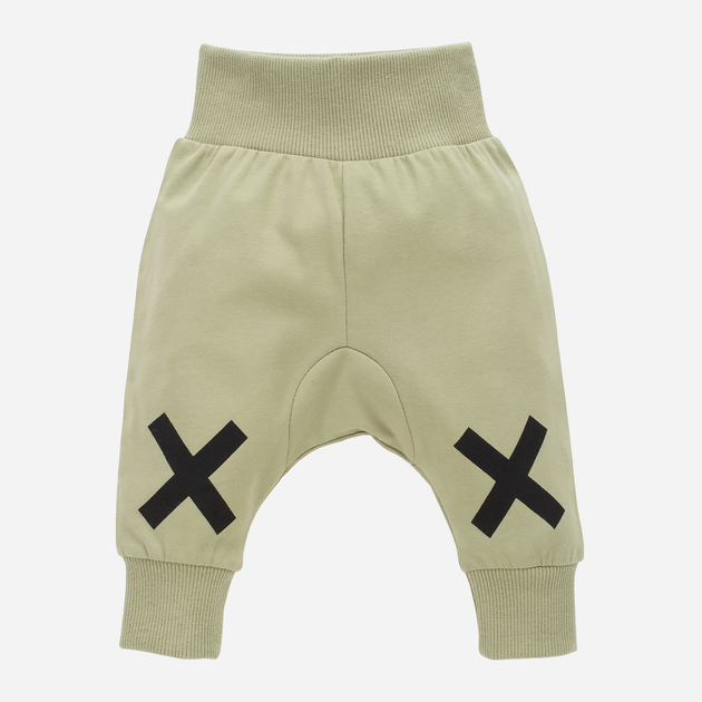 Спортивні штани дитячі Pinokio Oliver 98 см Зелені (5901033298660) - зображення 1