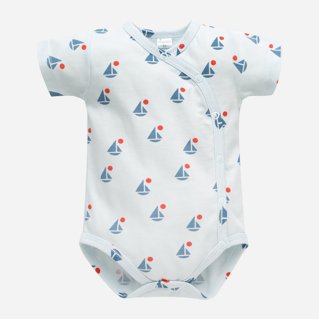 Боді-футболка Pinokio Sailor 74 см Blue (5901033303098) - зображення 1