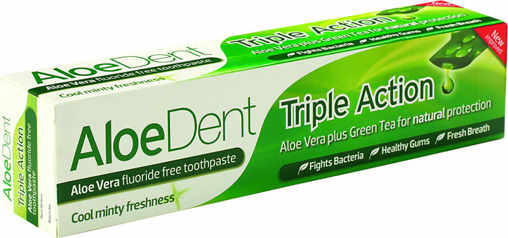 Зубная паста Dent Triple Action Aloe Vera plus Green Tea 100 мл ...