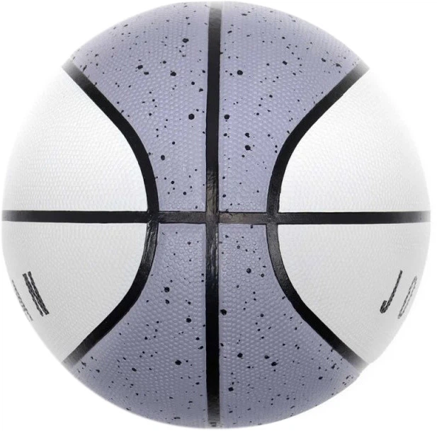 Мяч баскетбольный Nike Jordan Playground 2.0 8P Deflated size 7 Cement Grey/White/Black/Fire Red (J.100.8255.049.07) - изображение 3