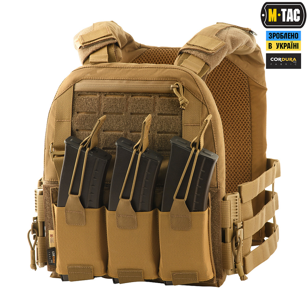 Плитоноска M-Tac cuirass qrs coyote - изображение 2