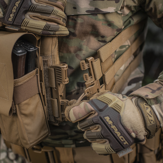 Плитоноска M-Tac cuirass qrs Koyote - изображение 9