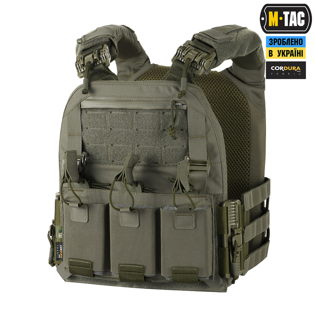 Плитоноска M-Tac Cuirass FAST QRS Ranger Green - изображение 2