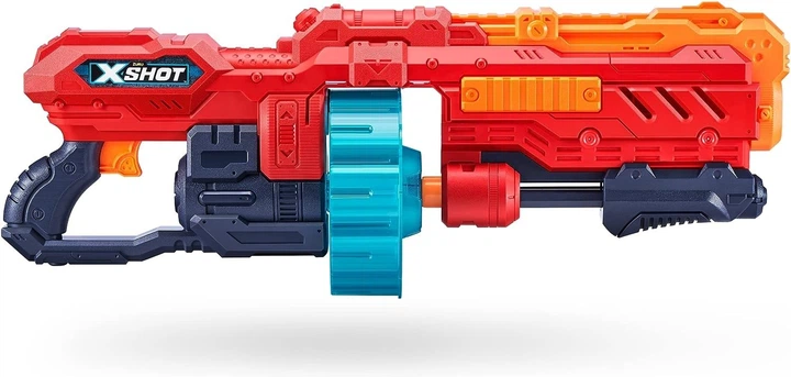 Скорострельный бластер Zuru X-Shot Excel Turbo Advance 40-Dart Красный (36349) - Фото 3 Скорострельный бластер Zuru X-Shot Excel Turbo Advance 40-Dart Красный (36349) - изображение 3
