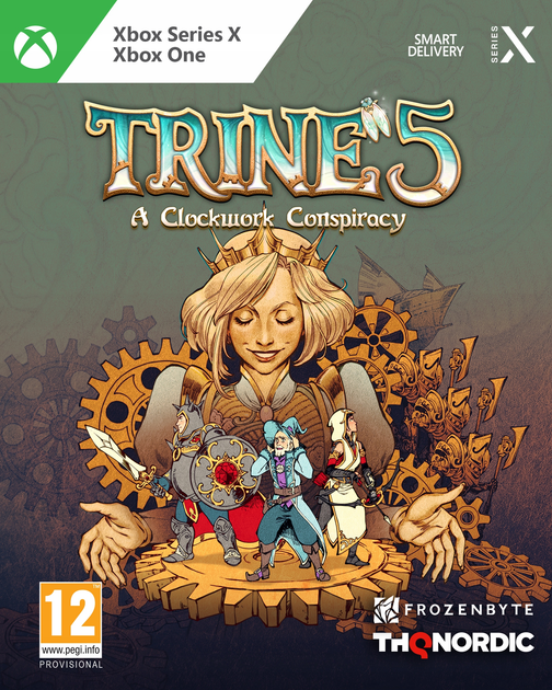 Gra Xbox One/Xbox Series X Trine 5 A Clockwork Conspiracy (Blu-ray) (9120080079718) - obraz 1