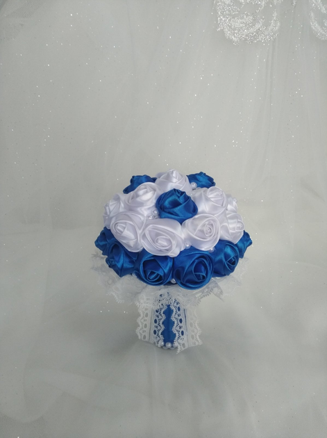 МК Свадебный букет-дублер своими руками💐 Цветы из фоамирана🌺 Букет невесты💐 #канзашиотнаташи