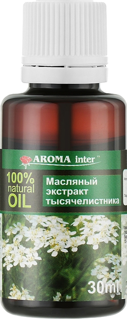 Масляный экстракт тысячелистника - Aroma Inter 30ml (994789-1288310-2) - изображение 1