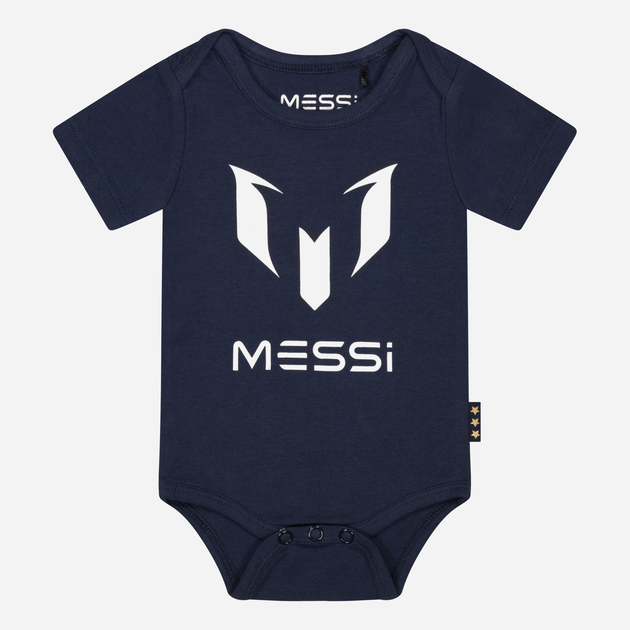 Body niemowlęce Messi S49302-2 50-56 cm Granatowe (8720815172045) - obraz 1