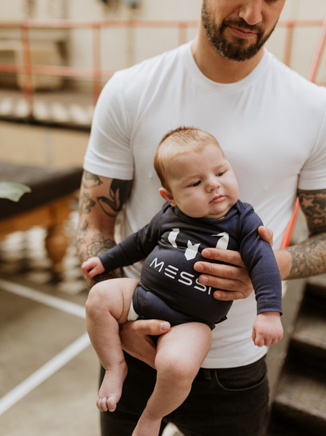 Дитяче боді для хлопчика Messi S49304-2 62-68 см Navy (8720815172137) - зображення 4