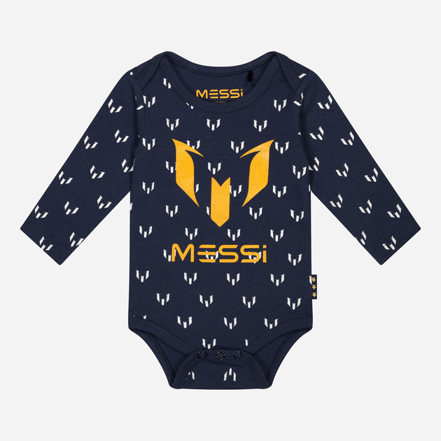 Боді для малюка Messi S49308-2 86-92 см White/Navy (8720815172311) - зображення 1