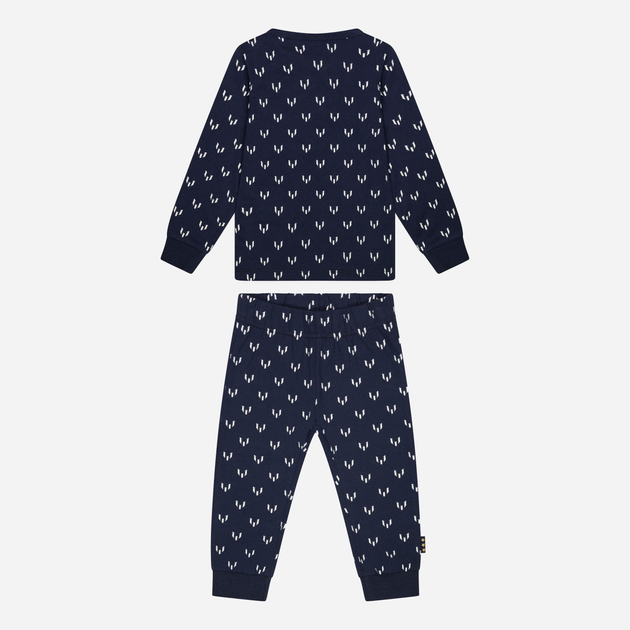 Піжама (штани + світшот) дитяча Messi S49310-2 110-116 см White/Navy (8720815172441) - зображення 2