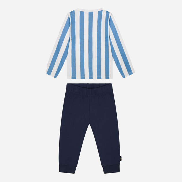 Piżama (spodnie + koszulka z długim rękawem) dziecięca Messi S49309-2 122-128 cm Jasnoniebieska/Biała (8720815172380) - obraz 2