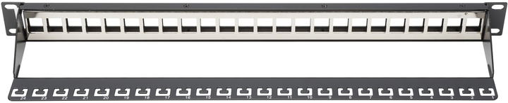 Патч-панель Digitus 19" 1U на 24 модуля Keystone (DN-91411) - зображення 2