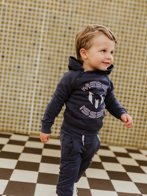 Bluza z kapturem chłopięca Messi S49316-2 86-92 cm Granatowa (8720815172847) - obraz 4
