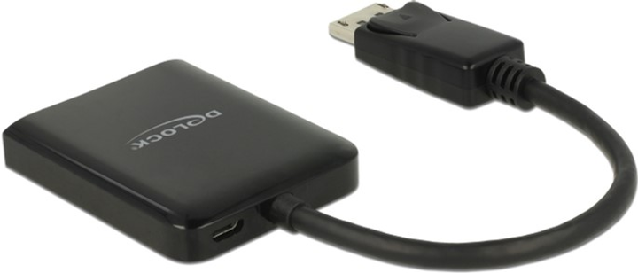 Спліттер Delock DisplayPort 1.2 1 вхід DisplayPort > 2 виходу HDMI 4K 30 Гц (87720) - зображення 2