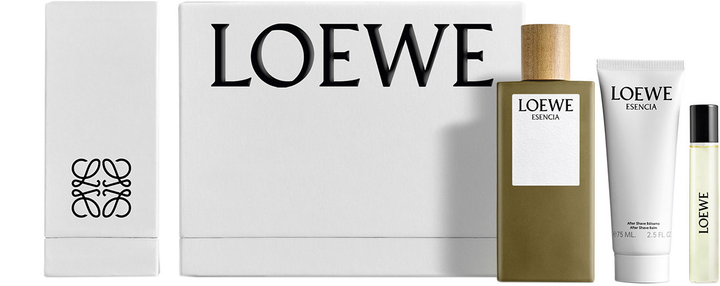 Zestaw Loewe Esencia Woda toaletowa 100 ml + Balsam po goleniu 75 ml + Miniaturka 10 ml (8426017074889) - obraz 1