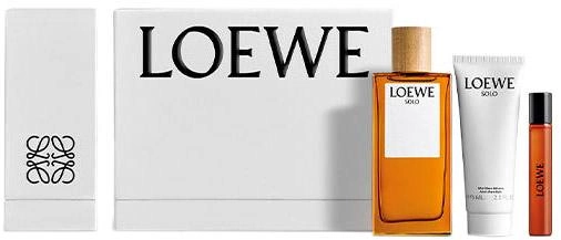 Zestaw Loewe Solo Woda toaletowa 100 ml + Balsam po goleniu 75 ml + Miniaturka 10 ml (8426017074896) - obraz 1